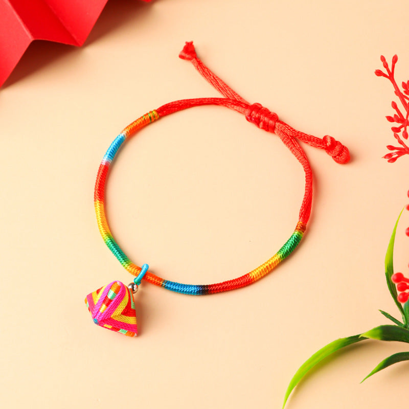 Children's Hundred Dragon Boat Festival Colorful Braided Rope Batches Of Goods Bracelets