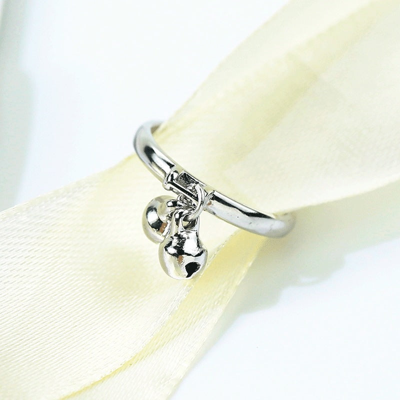 Women's Bell With Sound Knuckle Thin Personalized Rings