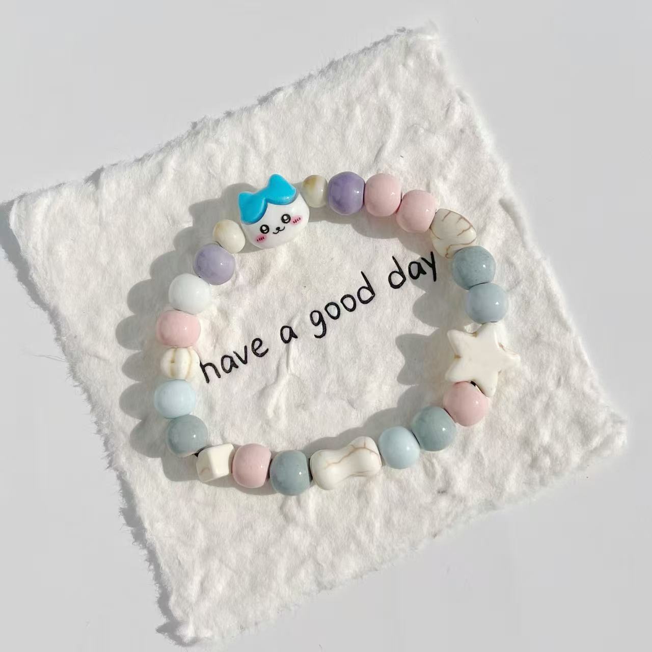 Ceramic Summer Cute Girlfriends Stall Gift Bracelets