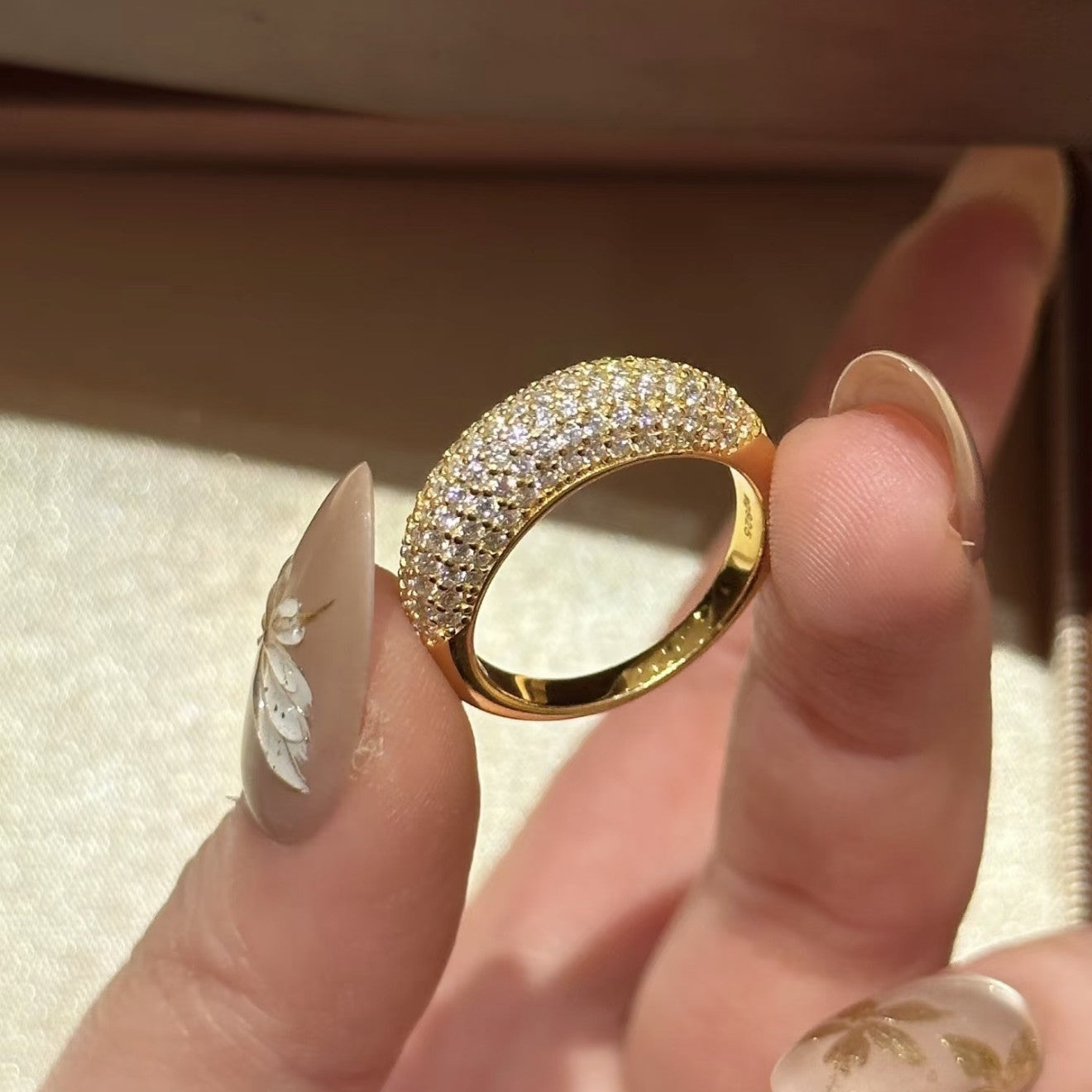 Luxury High-grade Sweet Open Adjustable Simple Fashion Rings