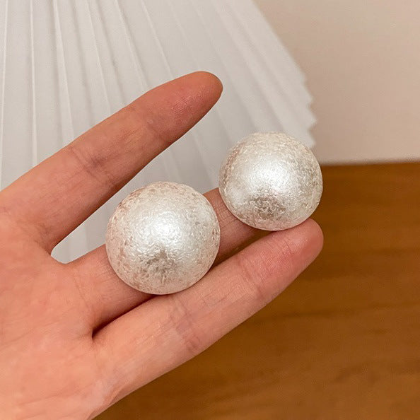 Luxury Simplicity Polo Pearl Fashion Generous Earrings