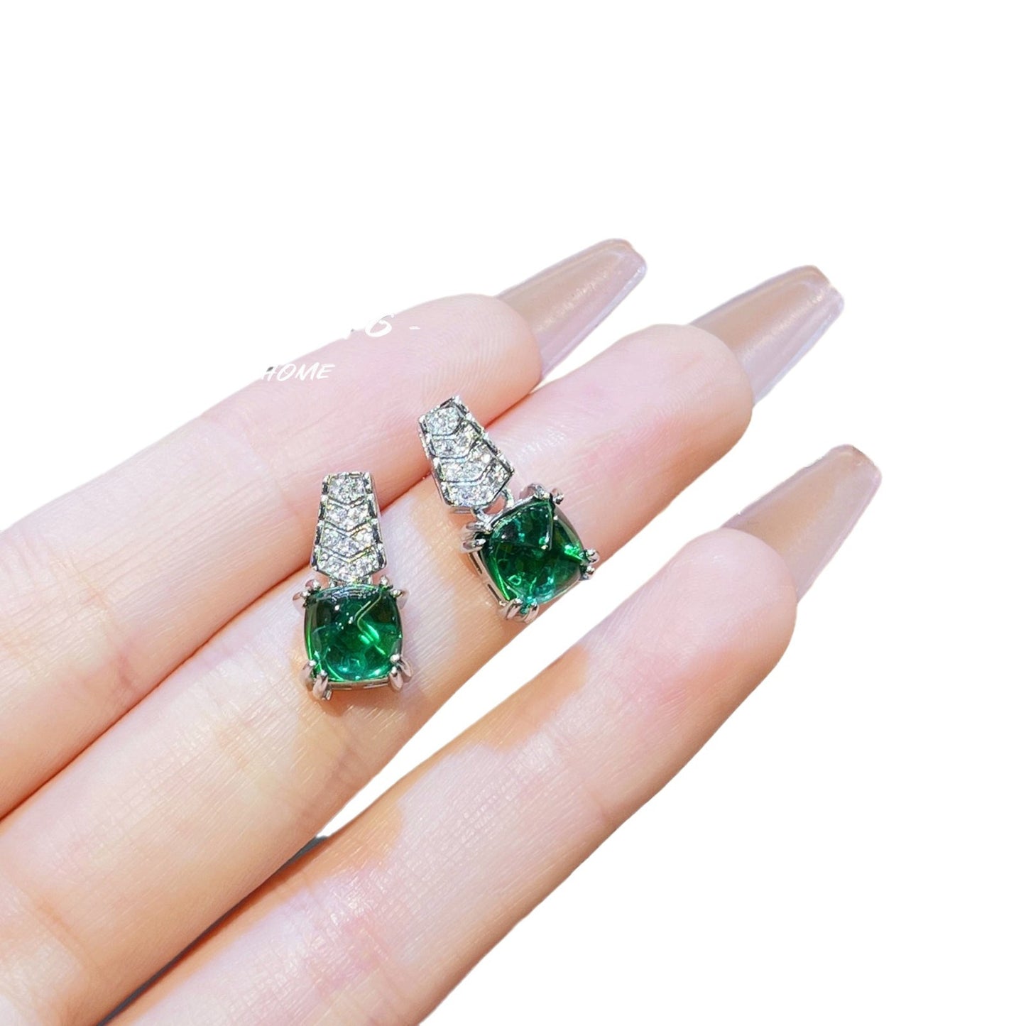 Women's Fashionable Luxury With Colored Featuring Sophisticated Jewelry Set