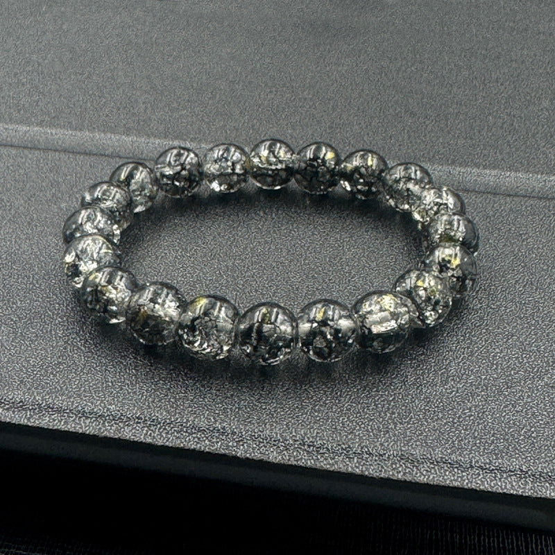 Women's Chinese Style Exquisite Beaded Glass Drainage Bracelets