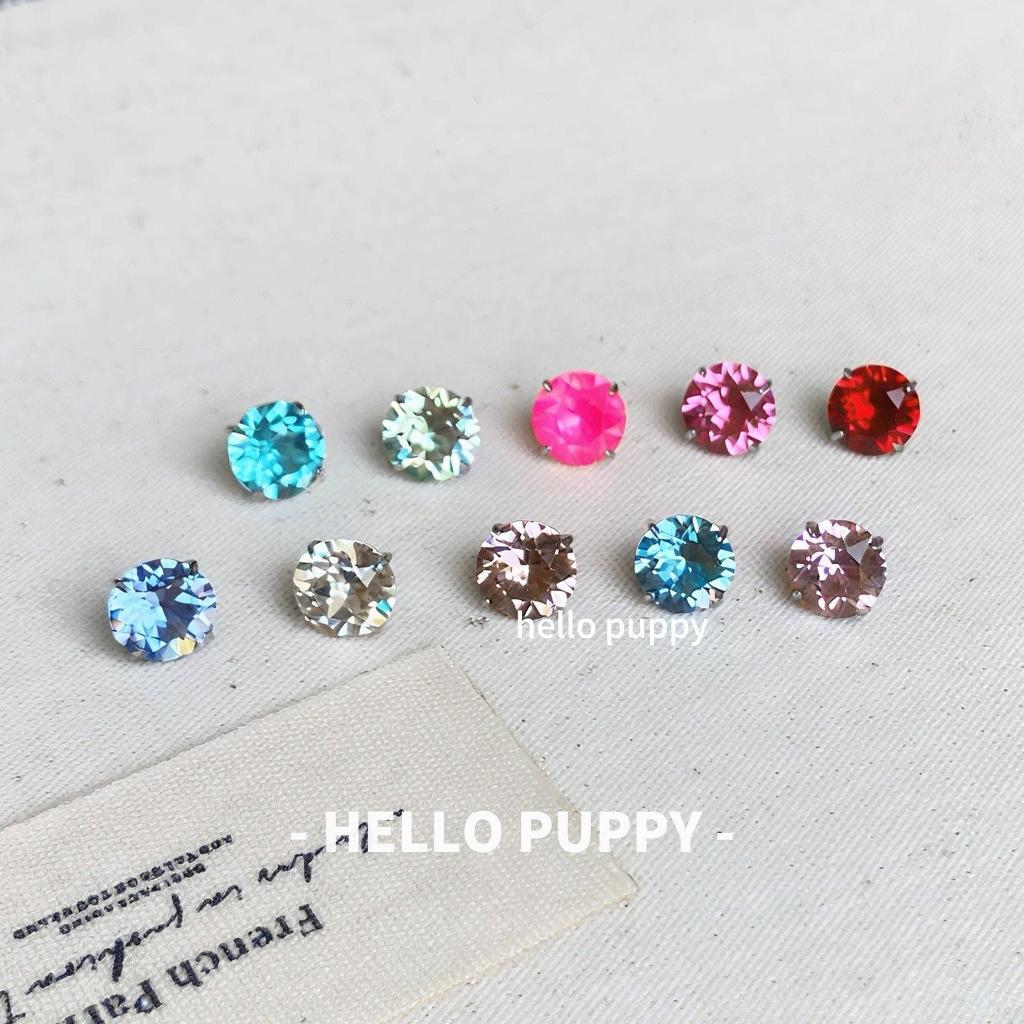 Titanium Alloy Thick Tooth Mouth Spiral Chinese Seed Stud Earrings