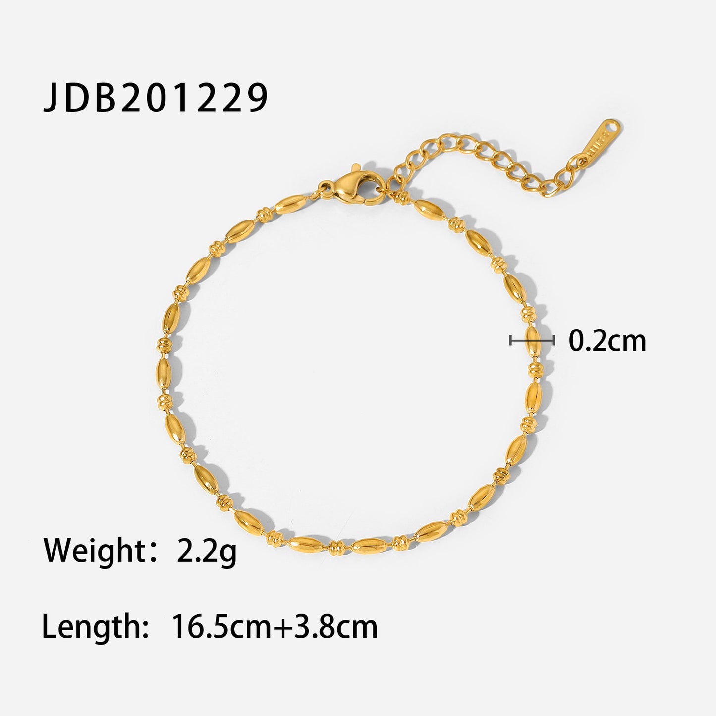 Stainless Steel Zircon Fashion High-grade Titanium Female Niche Does Not Bracelet