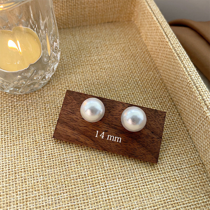 Pearl Female Style High Sense Niche Temperament Earrings