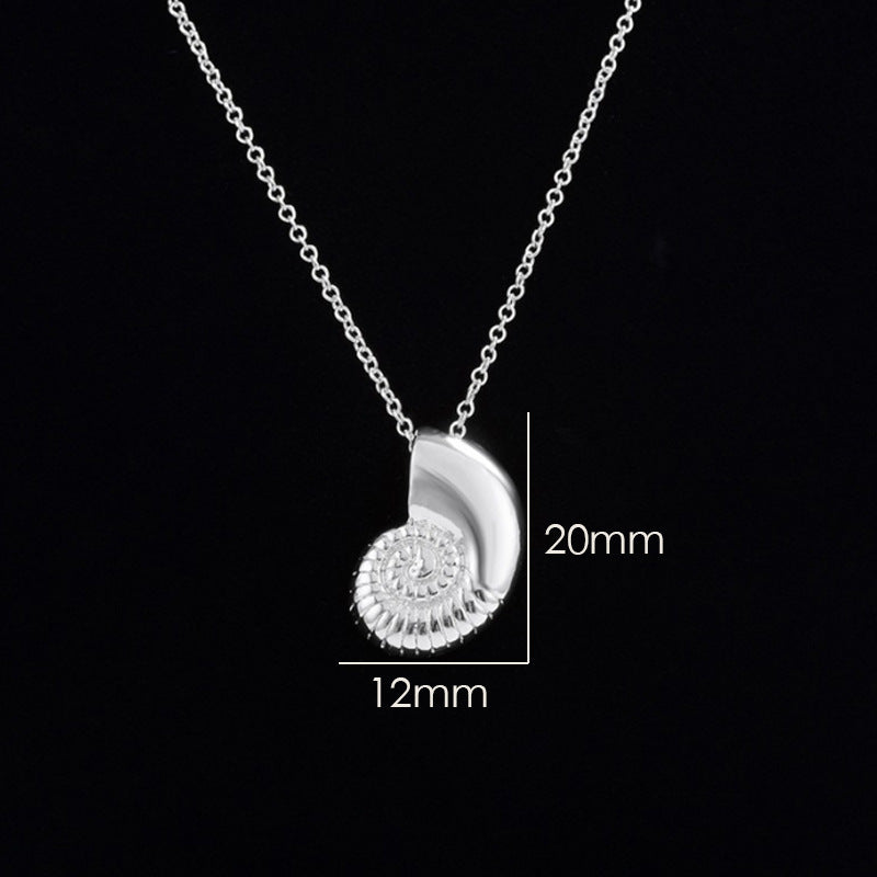 Women's Seaside Summer Personalized Conch Popular Clavicle Necklaces