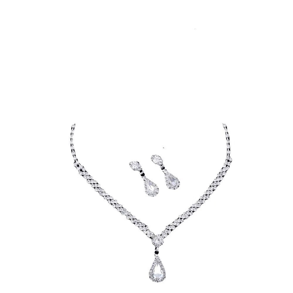 Women's Shawl Shiny Light Luxury High-grade Full Rhinestone Necklaces