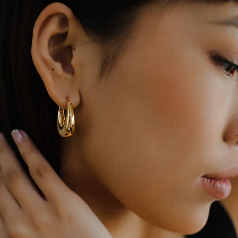 Women's U-shaped Geometric Elegant Fashion Ear Clips Light Luxury High Earrings