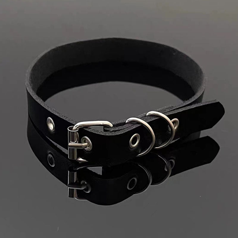 Style Buckle Female Sweet Cool Hot Personalized Hip Hop Simple Collar