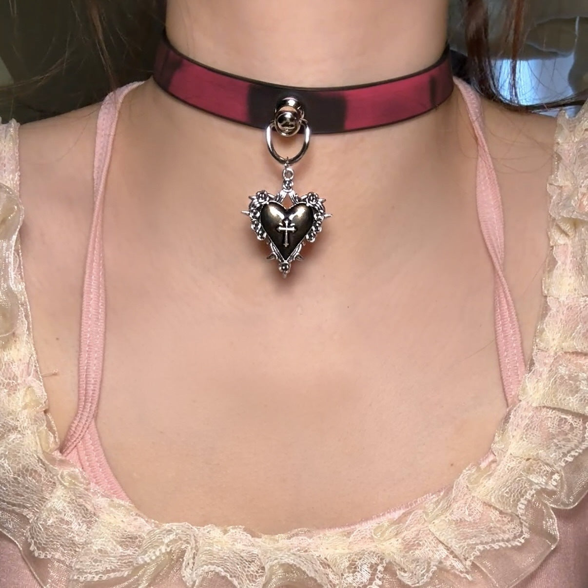 Paw Hot Soft Leather Trendy Cool High-grade Collar