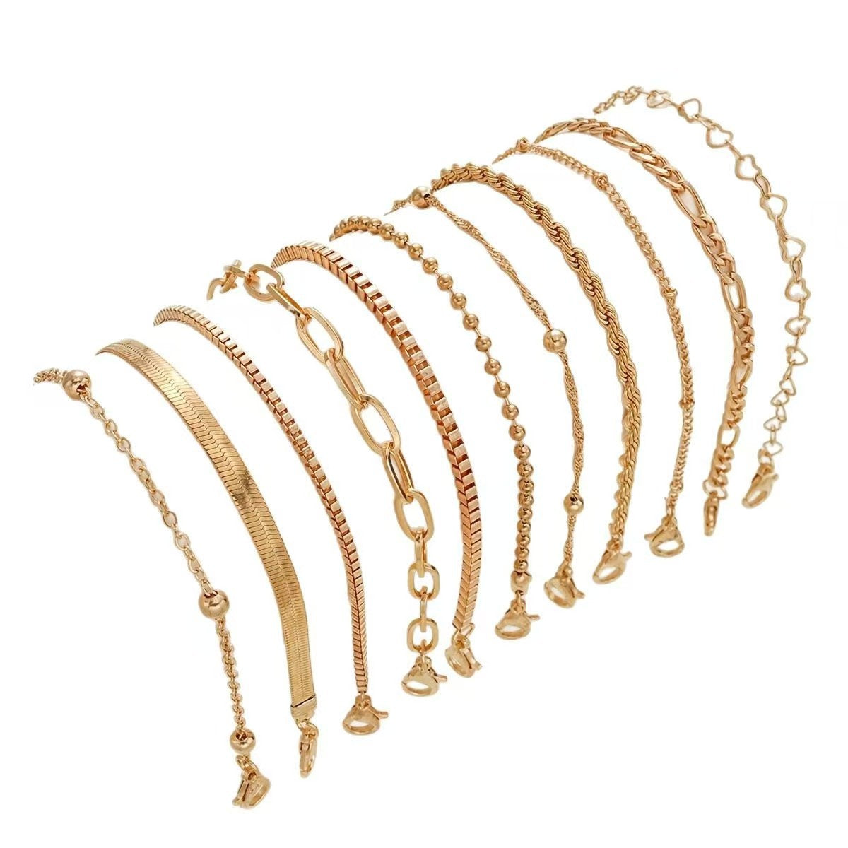Women's Bohemian Minimalist Metal Chain Suit Bracelet