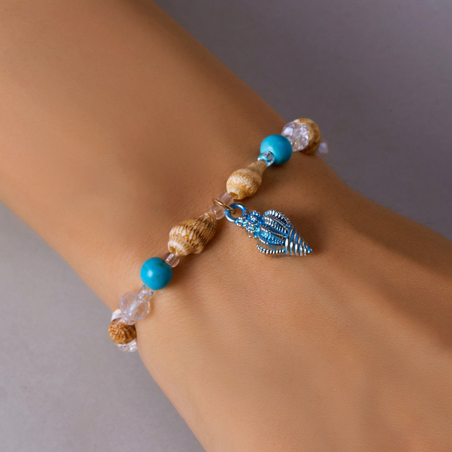 Beach Foot Ornaments Fashion Conch Bead Bracelets