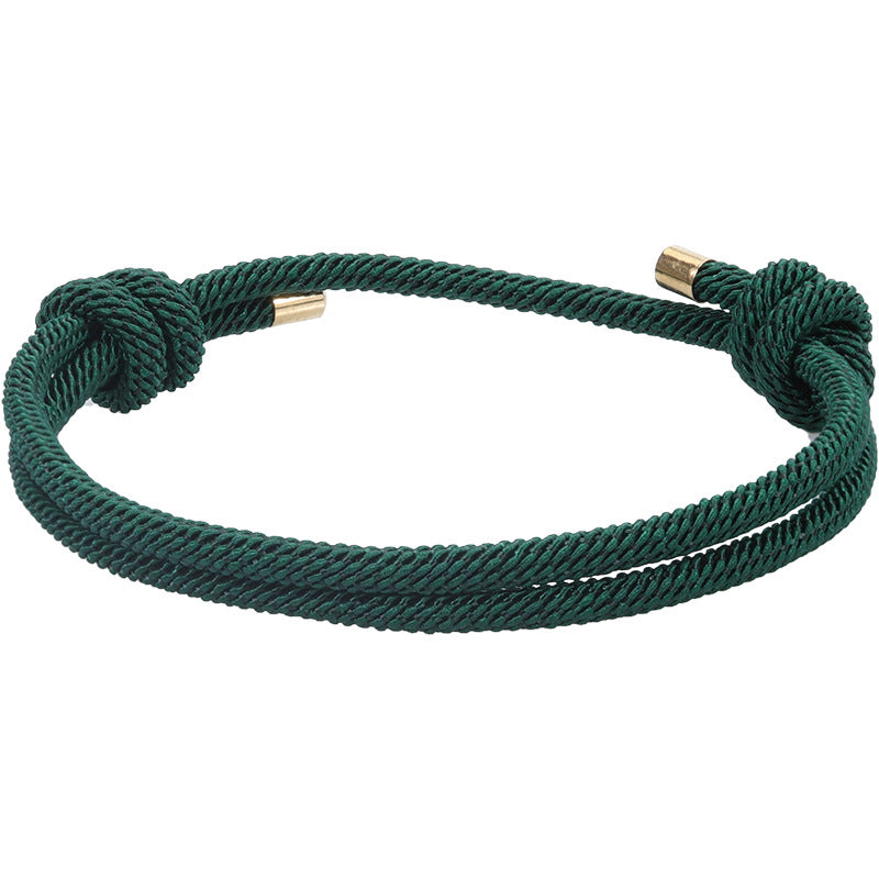 Simple Fresh Adjustable Couple Lucky Carrying Bracelets