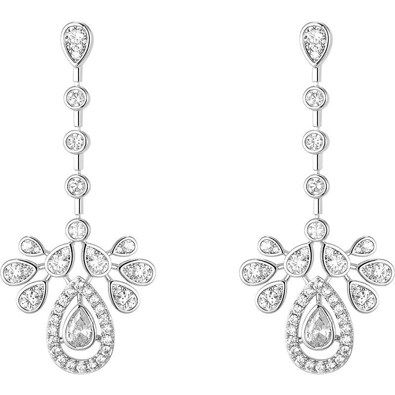 Women's Tassel Full Diamond High-grade Elegant Outfit Light Luxury Rings