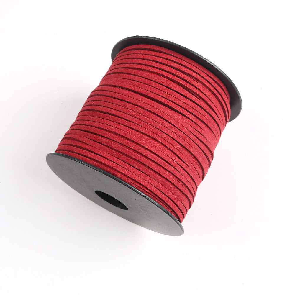 Cord Deerskin Veet Braided Rope Gift Jewelry Accessories