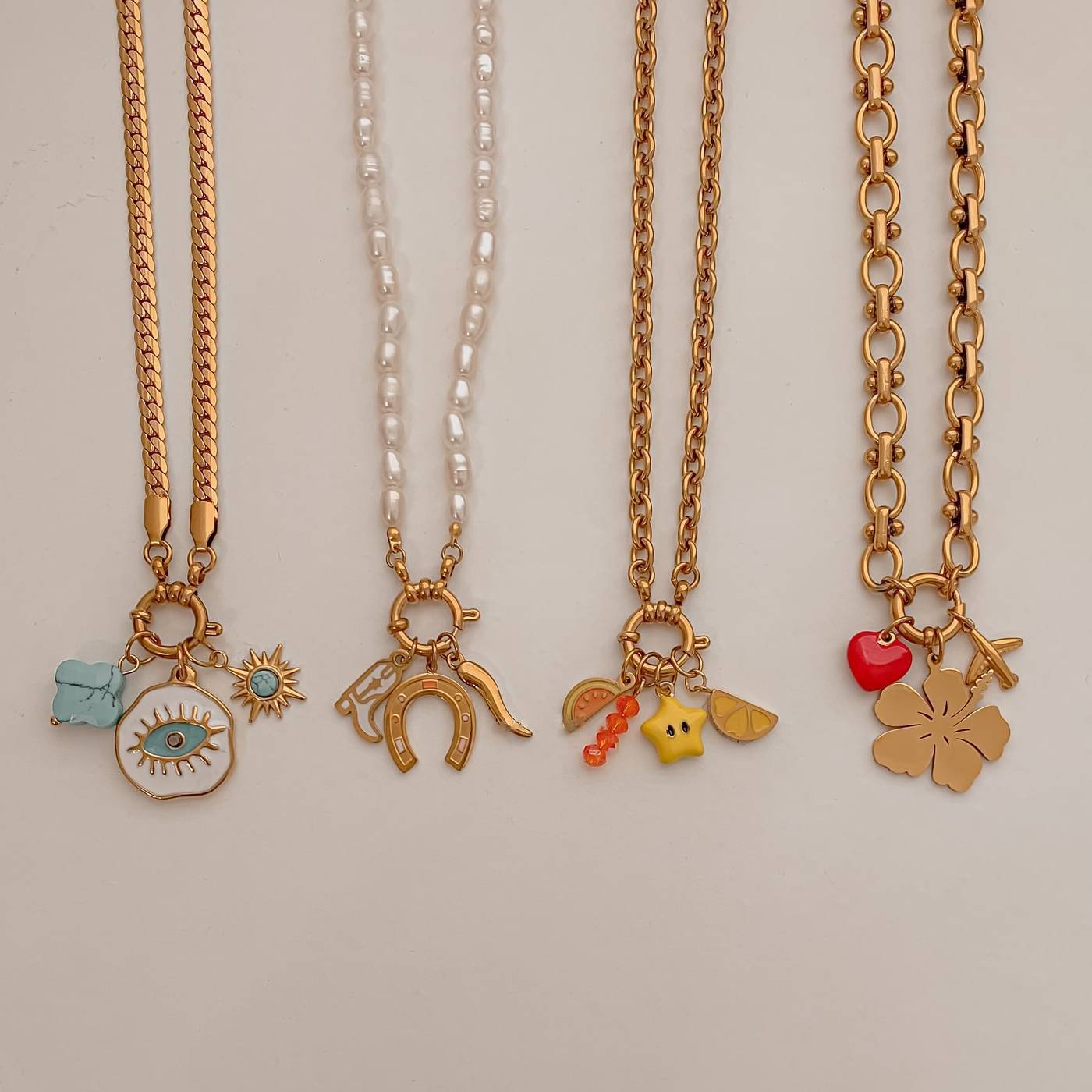 Stove Fashion Casual Vacuum Electroplating Stainless Pendants