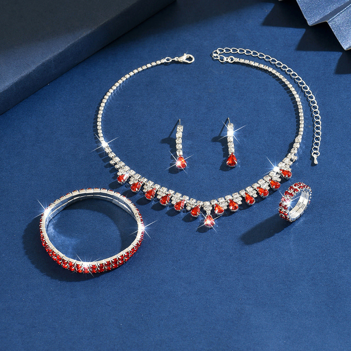 Suit Fashionable Simple Exquisite Fresh High Sense Birthday Gift Jewelry Set