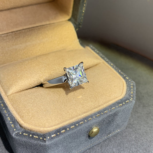 Personality Index Finger Sterling Sier Gold Plated Rings