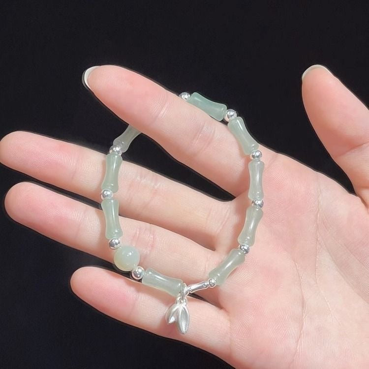 Chinese Style Bamboo Leaf Design Ancient Personality Bracelets