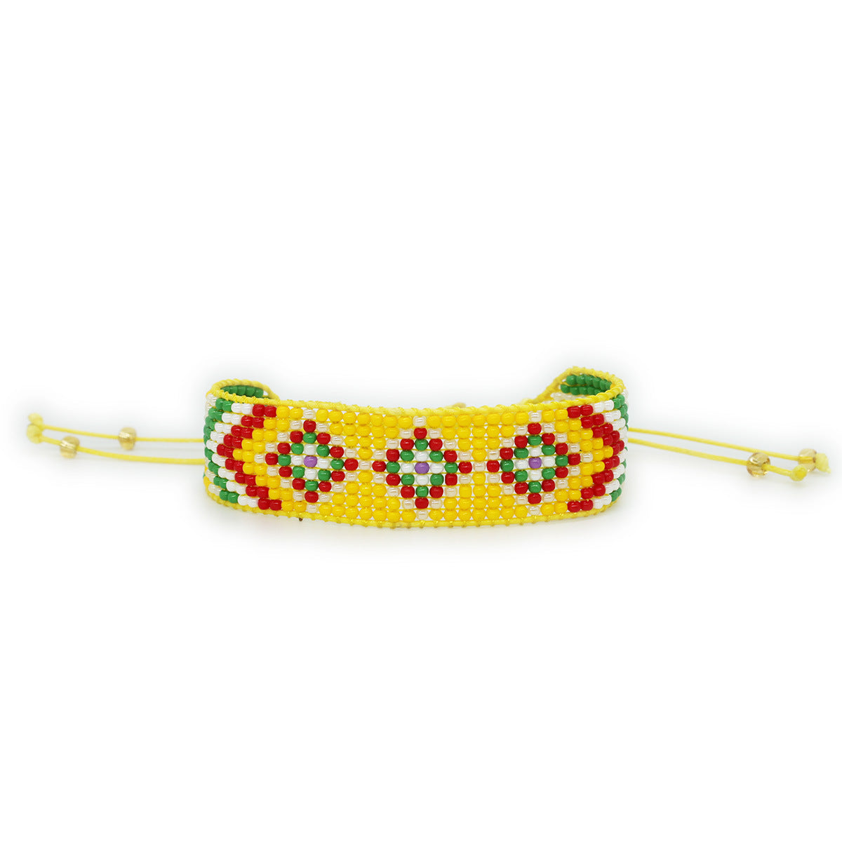 Bead Woven Friendship Watch Band Handmade Bohemian Bracelets