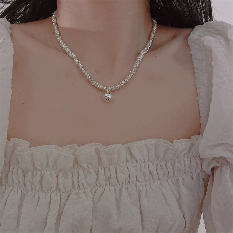 Women's Of Sier Pearl Light Luxury Design Sense Niche Fashion Necklaces