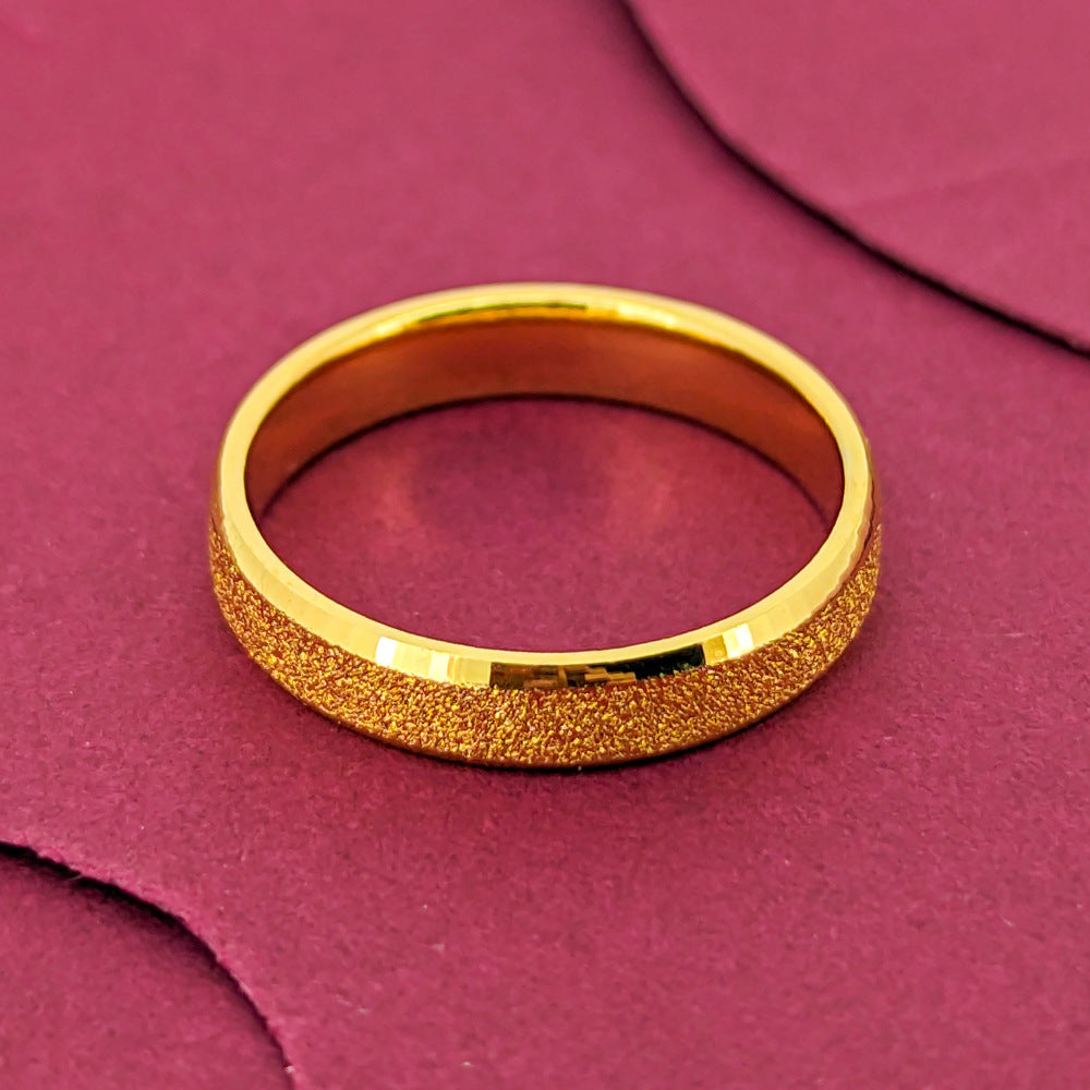 Female Fashion No Color Fading Pigment Ring