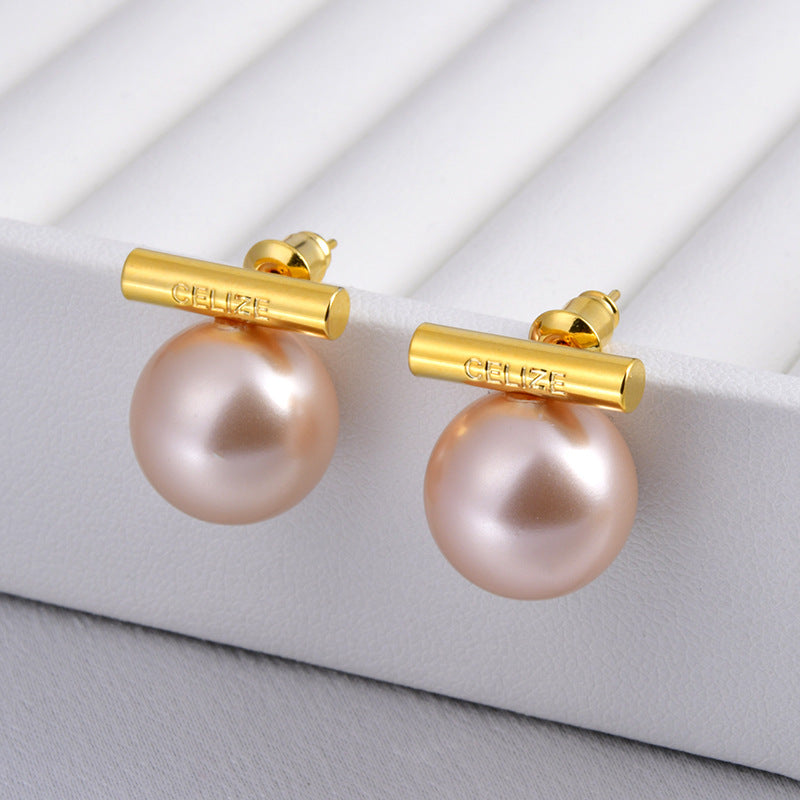 French Entry Lux Temperament Ear Design Personality Earrings