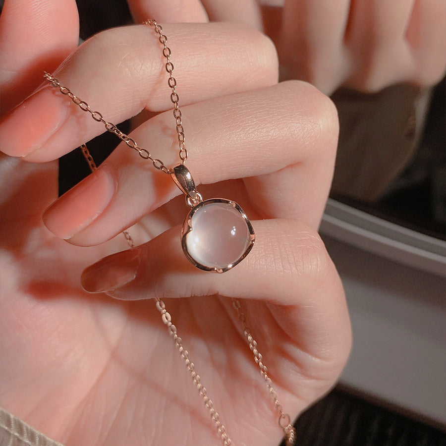 Simple Design High-grade Korean Style Clavicle Necklaces