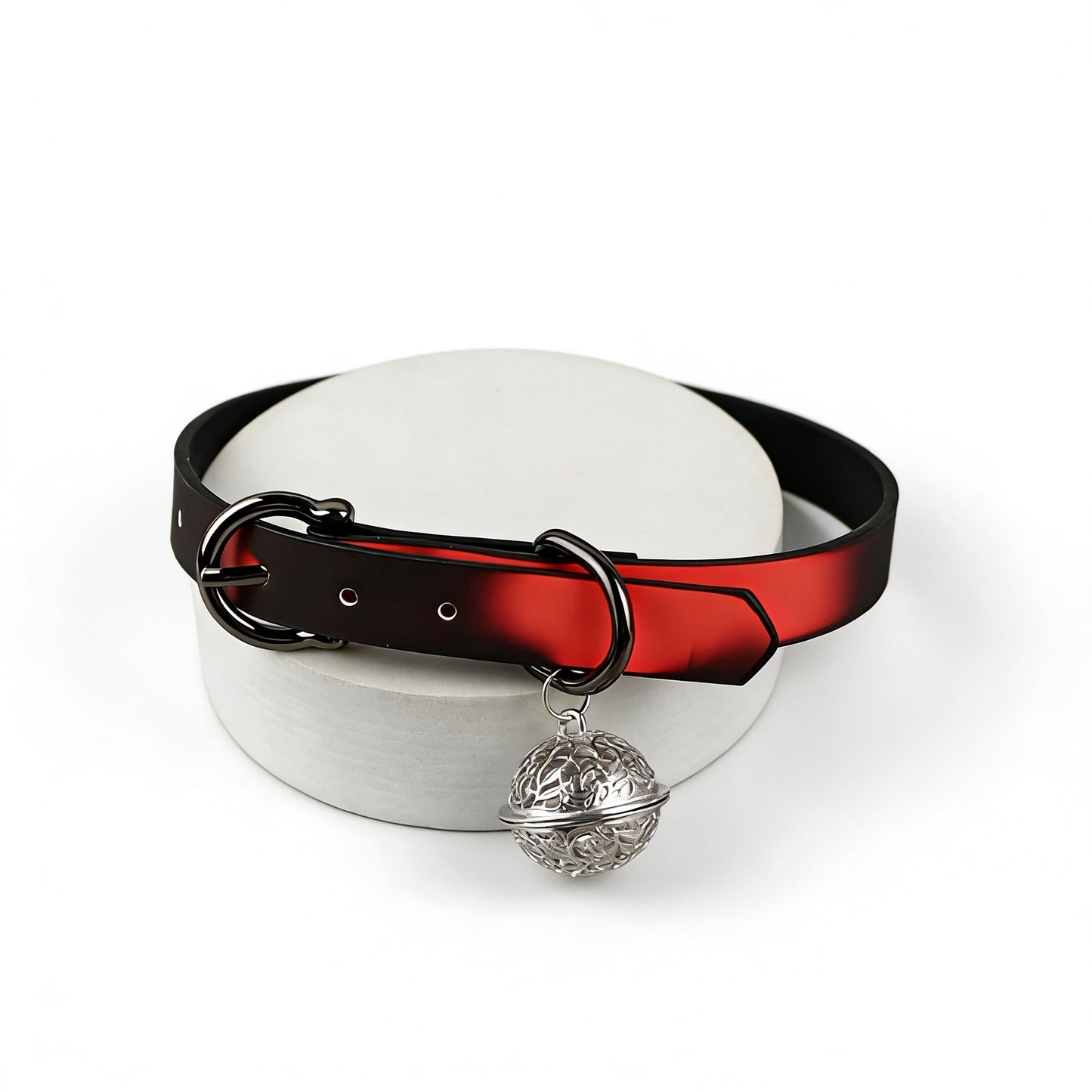 Holding Rope Bell Punk Puppy Leather Spicy Necklaces