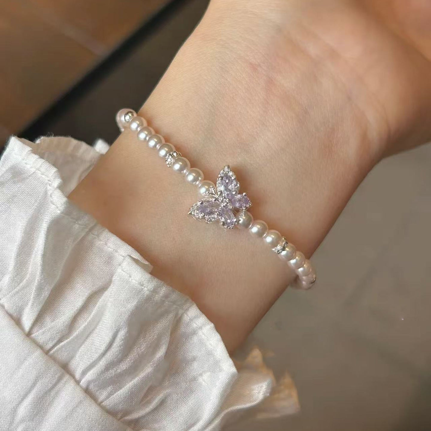 Women's French Court Pearl Retro Elegance High-grade Bracelets