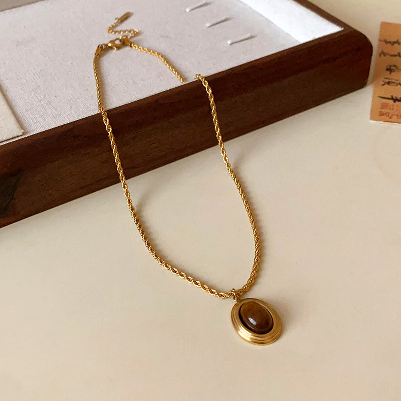 Eye Retro Temperament Clavicle Chain Special Necklaces