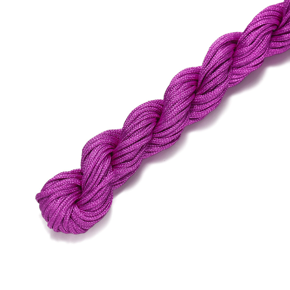 Handmade Braided Jade Strand Red Rope Thread Chinese Knot Hanging Ornaments