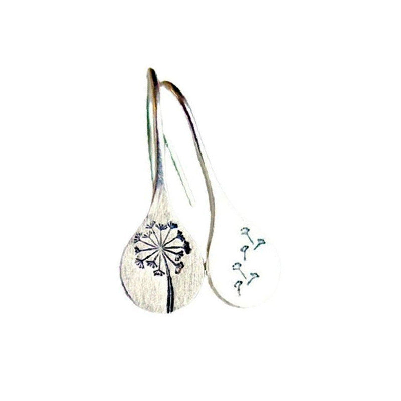 Flower Asymmetric Design Sense Mori Style Graceful Ear Hook