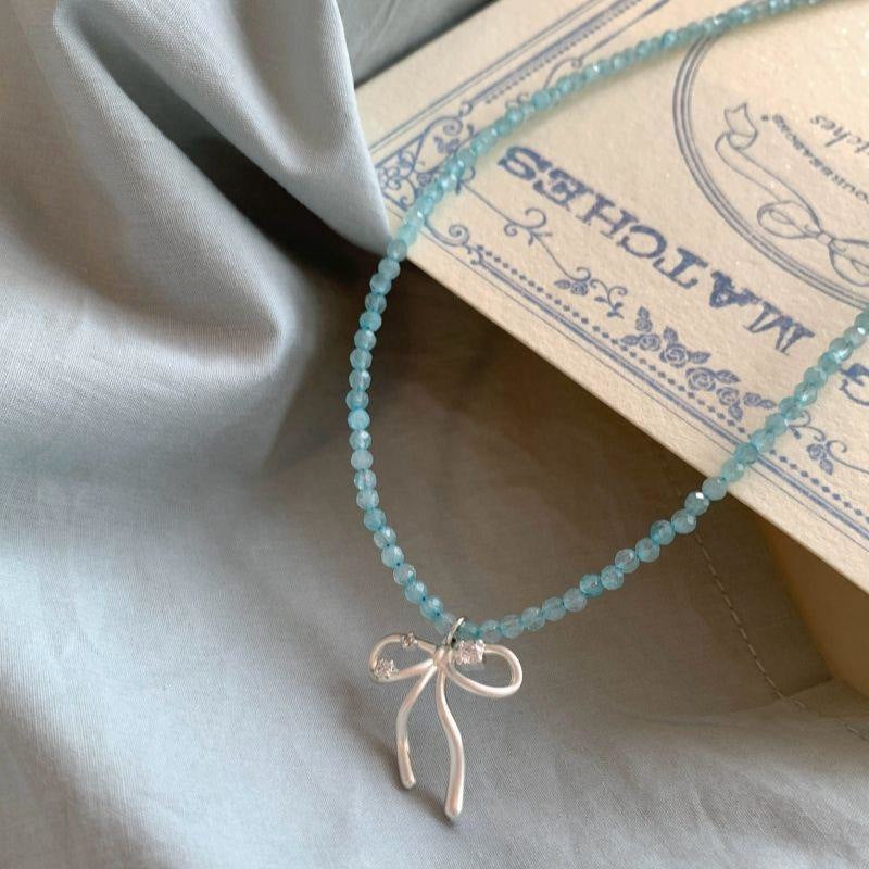 Water Drop Retro Design Temperament Entry Necklaces