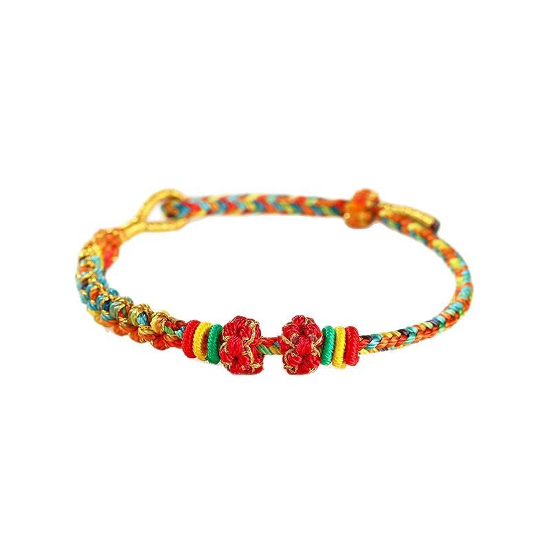 Festival Beads Threading Wear Gold Lucky Bracelets