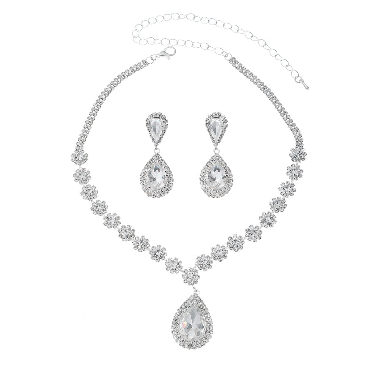 Creative Pretty Versatile Stylish Rhinestone Female Earrings