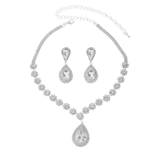 Creative Pretty Versatile Stylish Rhinestone Female Earrings