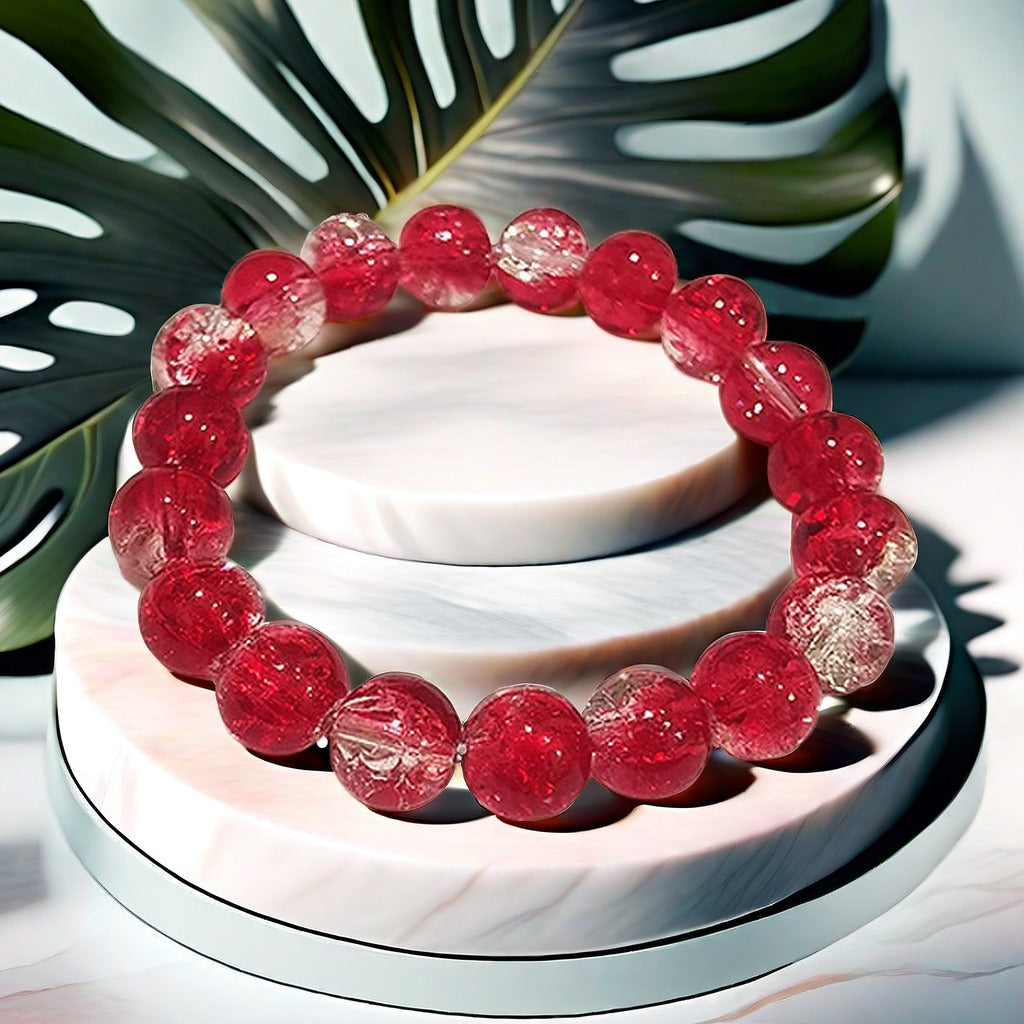 Flower Glazed Female Girlfriends Temperament Wild Bracelets