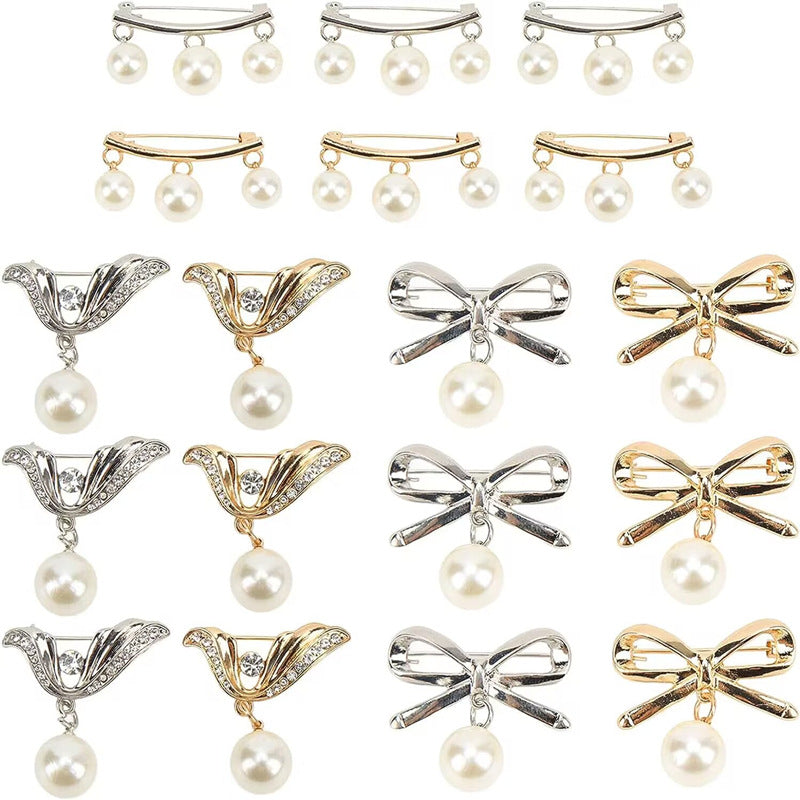 Women's Of Trousers Pin Artifact Fixed Clothes Buckle Brooches