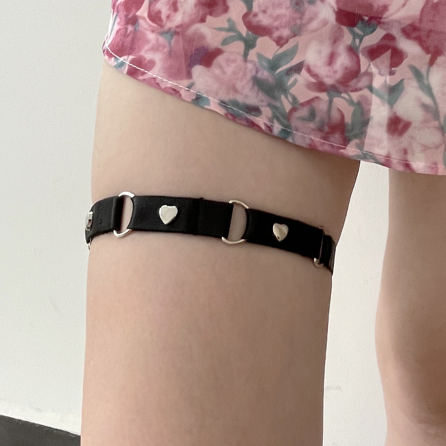 Dark Punk Strap Neck Band Chain Leg Girdle Cool Hip Collar