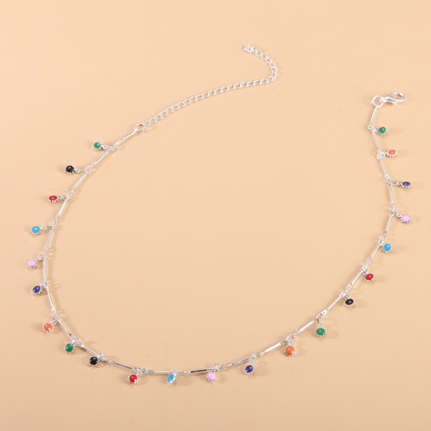 Candy Color Tassel Female Versatile Small Collar