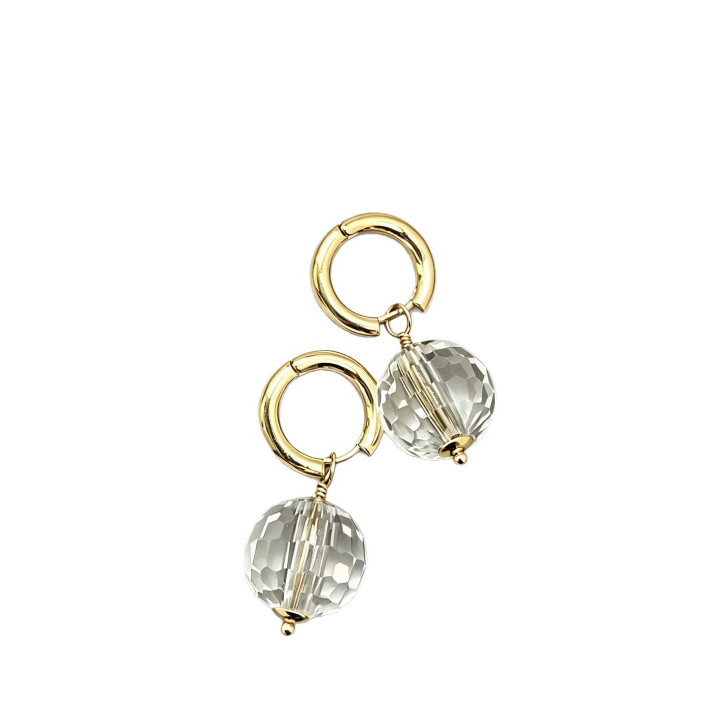 Women's Niche Cut Crystal Ear Simple Advanced Earrings