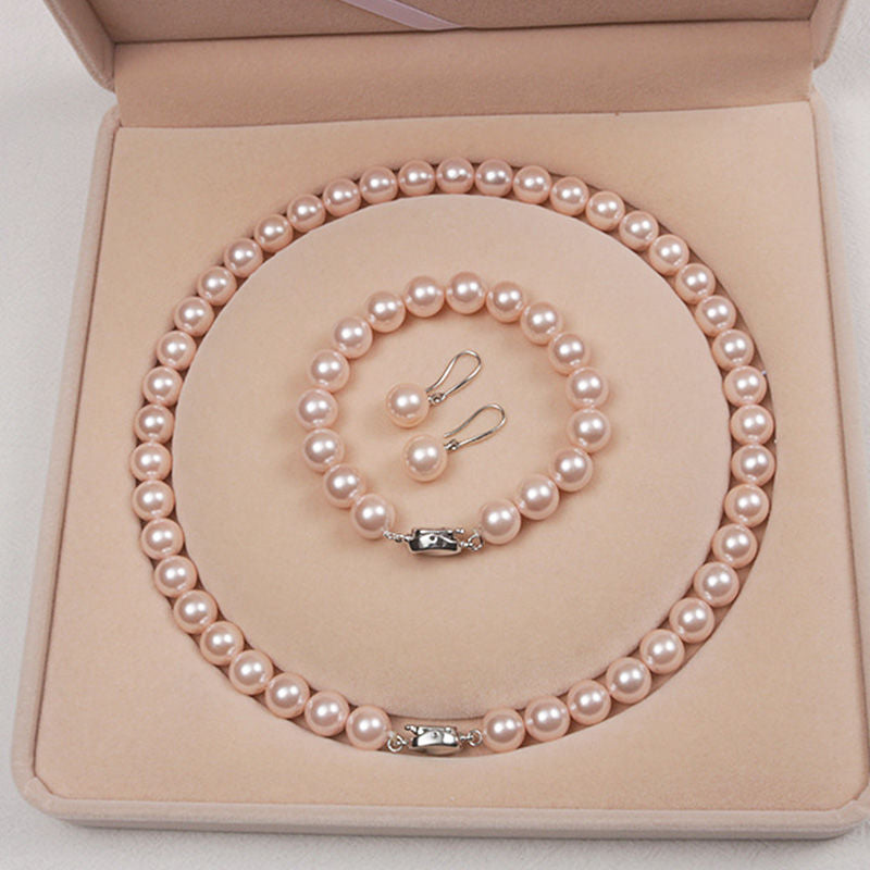 Women's Pearl Bright Retro Sweet Elegant Graceful Earrings