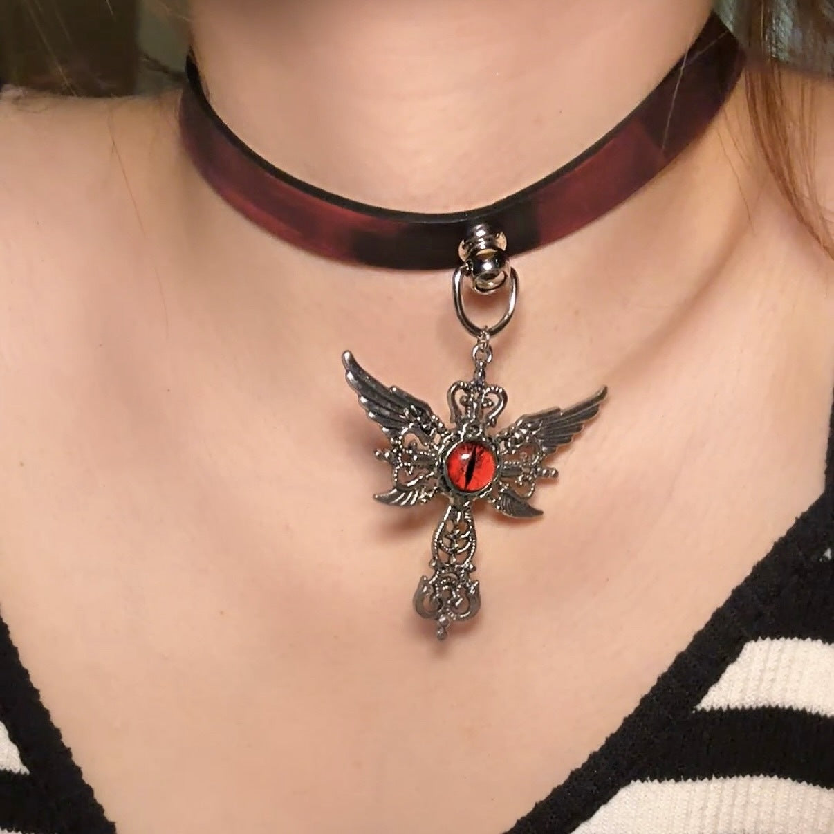 Paw Hot Soft Leather Trendy Cool High-grade Collar