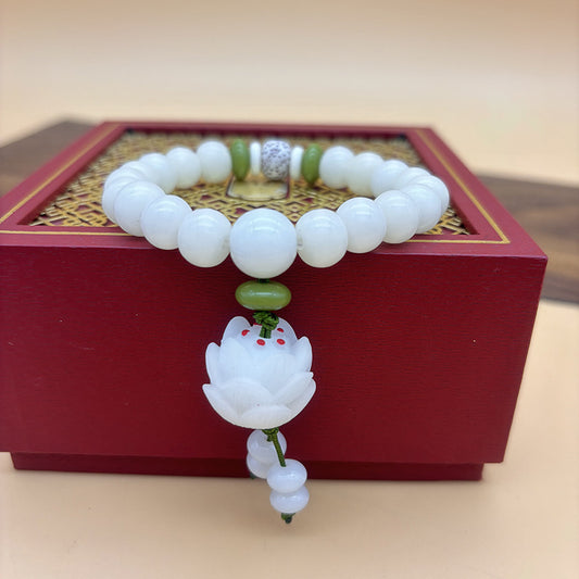 Men's Cultural Artifact Prayer Beads Retro Live Broadcast Bracelets