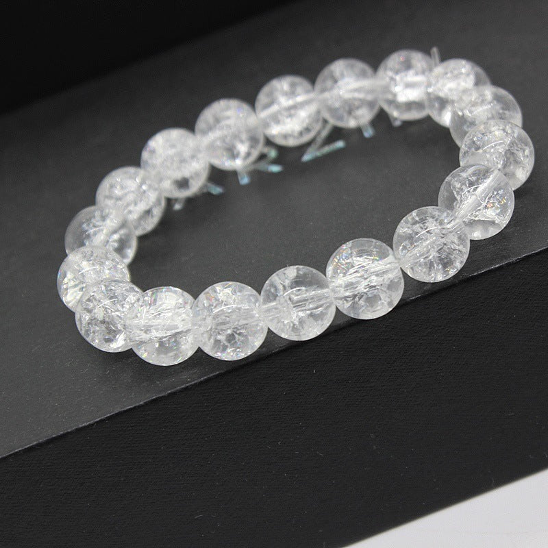 Glass Chipping Beads Gradient Color Micro Bead Bracelet