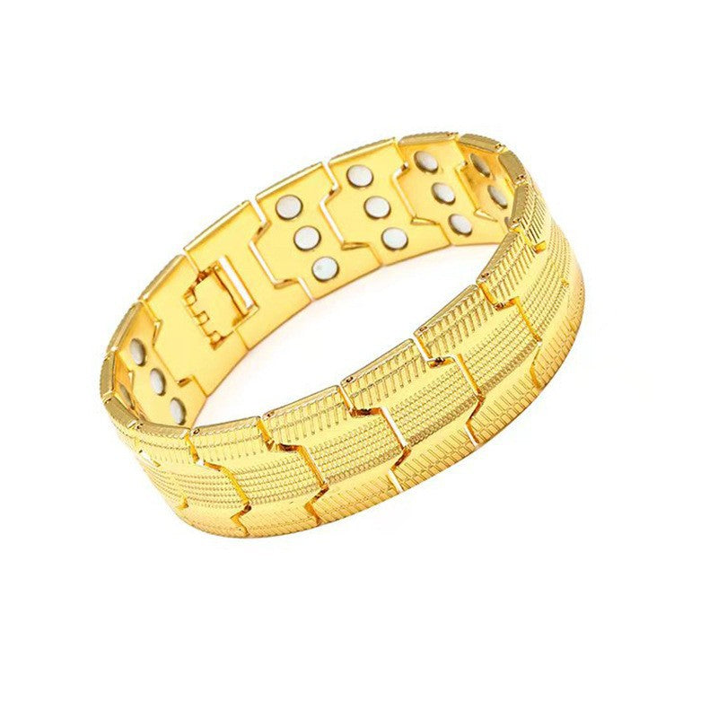 Magnet Retro Fashion Three Rows Full Bracelets