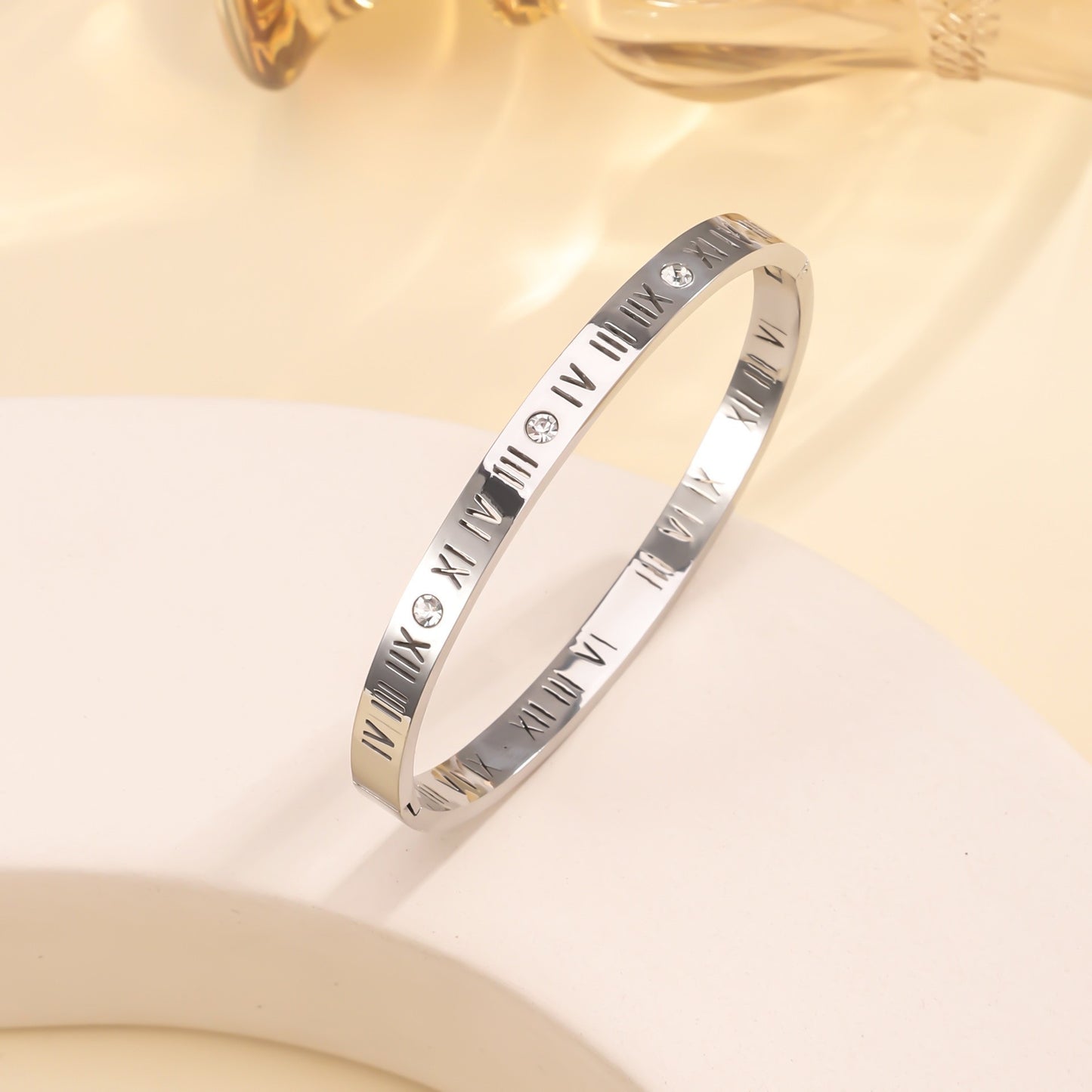 Titanium Steel Stainless Real Gold Furnace Bracelets