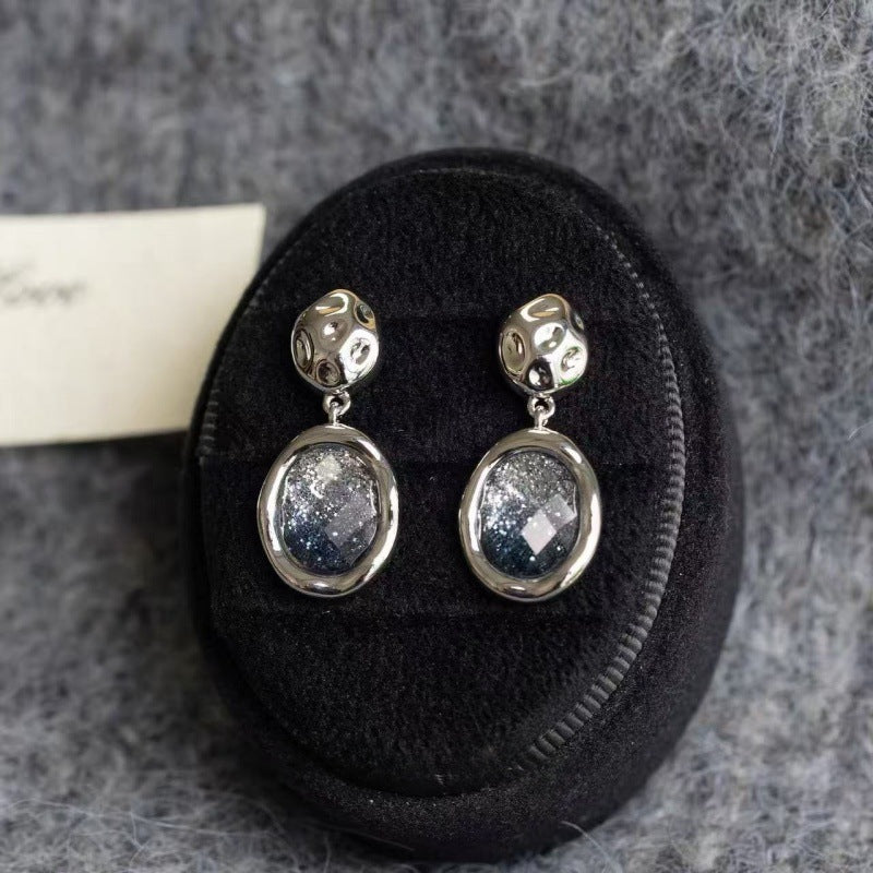 Starry Sky Atmosphere Fashion Simple Niche Stud Earrings